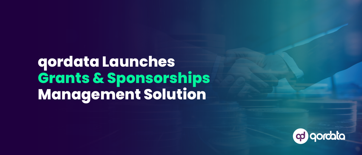 qordata Launches Grants & Sponsorships Management Solution