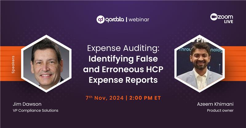 Expense Auditing: Identifying False and Erroneous HCP Expense Reports